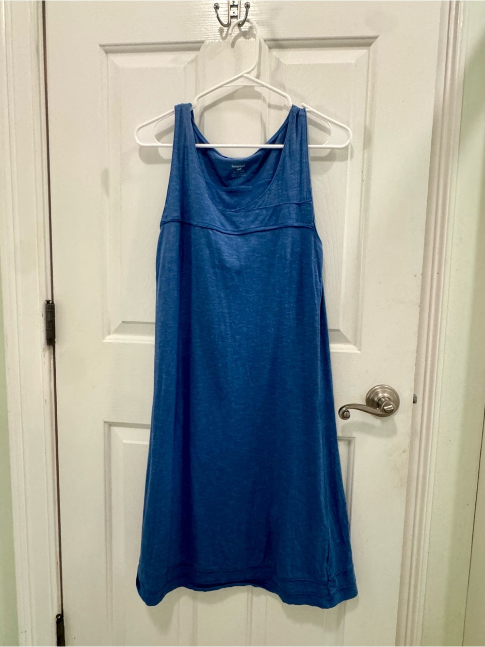 Horny Toad Blue Sleeveless Midi Dress